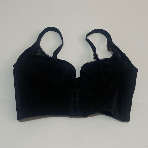 Leutus Pearl Lace Mesh Bra - Picture 3 of 4